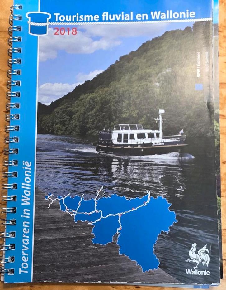 Toergids Wallonië - Riviertoerisme, Boeken, Reisgidsen, Zo goed als nieuw, Reisgids of -boek, Europa, Overige merken, Ophalen of Verzenden
