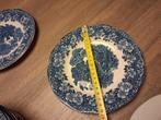 Desert ontbijt bord 19.5 cmEnoch Woodware Wedgewood Blauw, Ophalen of Verzenden