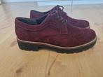 Gabor lage veterschoen bordeaux rood, Schoenen met lage hakken, Gabor, Ophalen of Verzenden, Gedragen