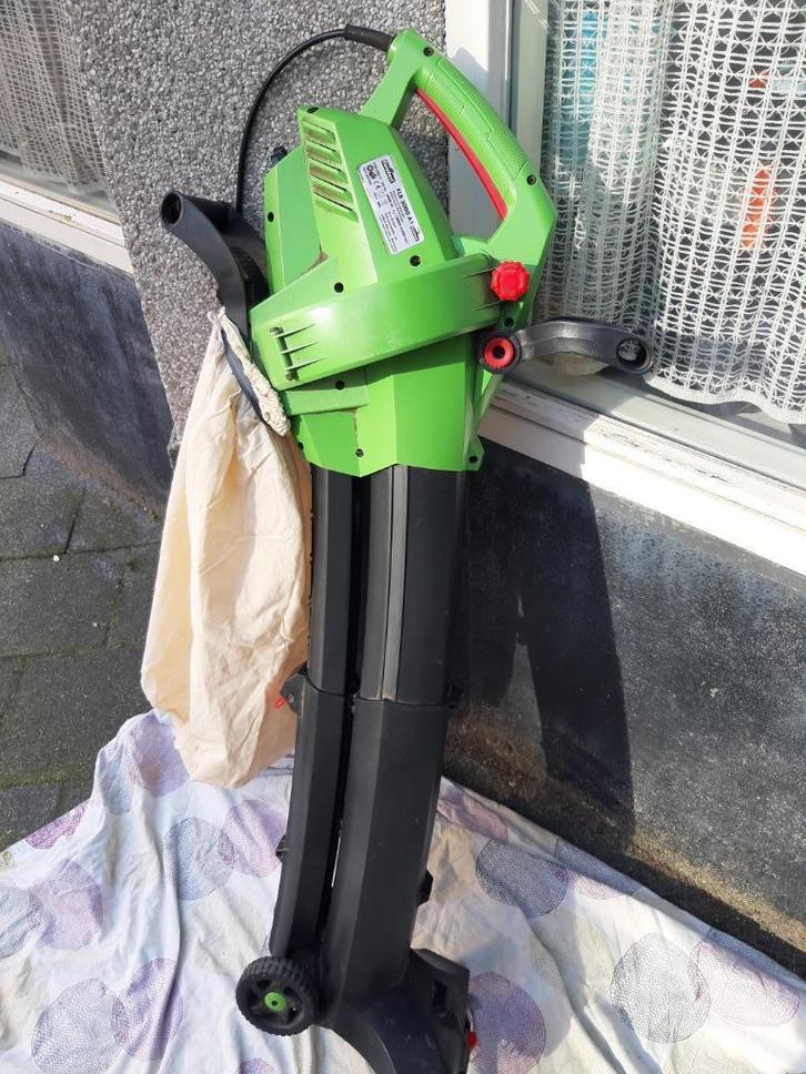 Florabest Bladblazer type FLB 3000, Tuin en Terras, Bladblazers, Gebruikt, Handgedragen, Elektrisch, Met opvangzak, Met versnipperfunctie