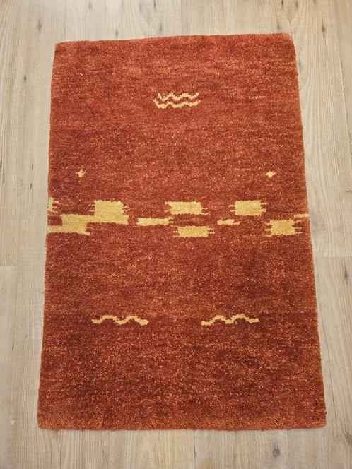 Handgeknoopt oosters tapijt gabbeh 88x59, Huis en Inrichting, Stoffering | Tapijten en Kleden, Nieuw, 50 tot 100 cm, 50 tot 100 cm