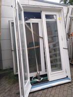 Kozijn met dubbele deuren, Ophalen, Glas, 120 cm of meer, 215 cm of meer