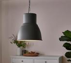 HEKTAR Hanglamp, donkergrijs, 38 cm, Ophalen, Zo goed als nieuw, Industrieel, Minder dan 50 cm