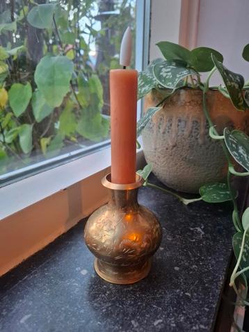 Messing Kandelaar/Vaasje beschikbaar voor biedingen