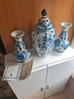 Delfts blauwe vazen  met certificaat echtheid, Antiek en Kunst, Ophalen of Verzenden
