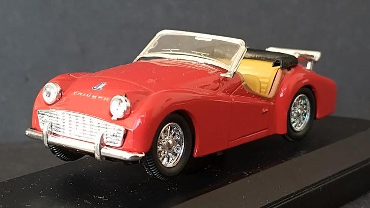 Triumph TR 3a 1:43 Vitesse Pol, Hobby en Vrije tijd, Modelauto's | 1:43, Zo goed als nieuw, Auto, Overige merken, Verzenden