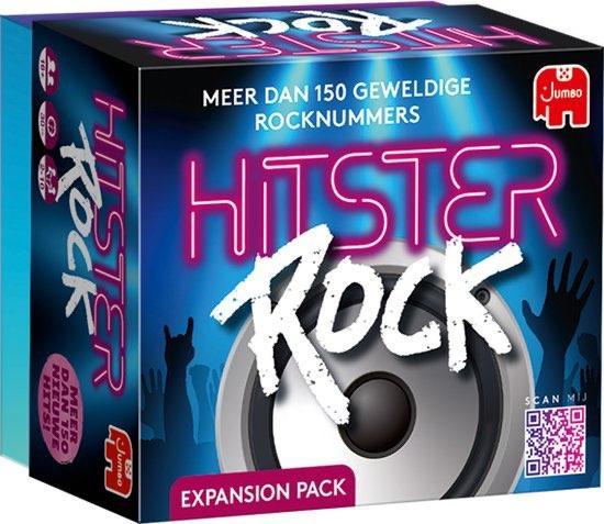 Hitster – Rock - Uitbreidingsset - Partyspel - Muziekspel, Hobby en Vrije tijd, Gezelschapsspellen | Kaartspellen, Nieuw, Verzenden