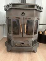 Mooie grote barbas houtkachel, Huis en Inrichting, Ophalen, Gebruikt, Houtkachel, Vrijstaand