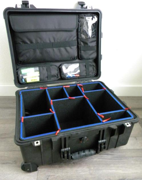 PELI CASE 1560 met TREKPAKSYSTEEM van EKOF € 430.- ex btw, Audio, Tv en Foto, Fotografie | Fototassen, Nieuw, Overige typen, Overige merken