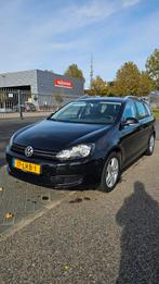 Volkswagen Golf 1.2 TSI 77KW Variant DSG 2010 Zwart, 65 €/maand, Stof, 700 kg, Zwart