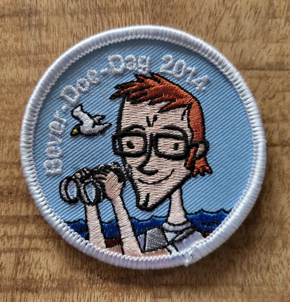 Scouting Badge Bever-Doe-Dag 2014, Verzamelen, Scouting, Ophalen of Verzenden, Zo goed als nieuw, Embleem, Speld of Insigne