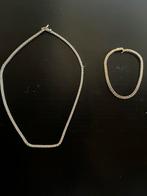 Vedder en vedder, Sieraden, Tassen en Uiterlijk, Kettingen, Overige materialen, Ophalen of Verzenden, Zo goed als nieuw, Zilver