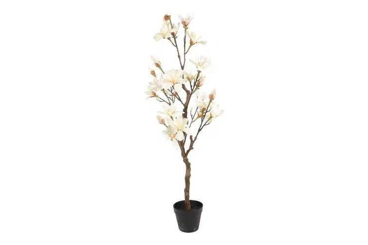 Kunstplant Magnolia Countryfield 110cm - Wit, Ophalen of Verzenden, Countryfield, Info@bijons.online, Sappemeer