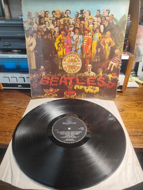 The Beatles - Sgt. Pepper's Lonely Hearts Club Band LP, Cd's en Dvd's, Vinyl | Rock, Gebruikt, Ophalen of Verzenden