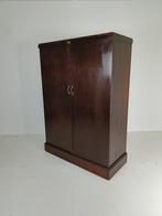 Compactom Damesgarderobekast – Jaren 1920 – Mahonie & Eik, Antiek en Kunst, Antiek | Meubels | Kasten, Ophalen