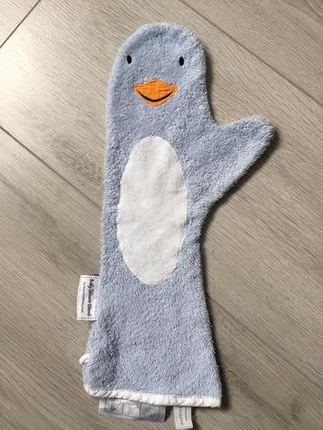Baby shower glove blauw douchehandschoen showerglove washand beschikbaar voor biedingen