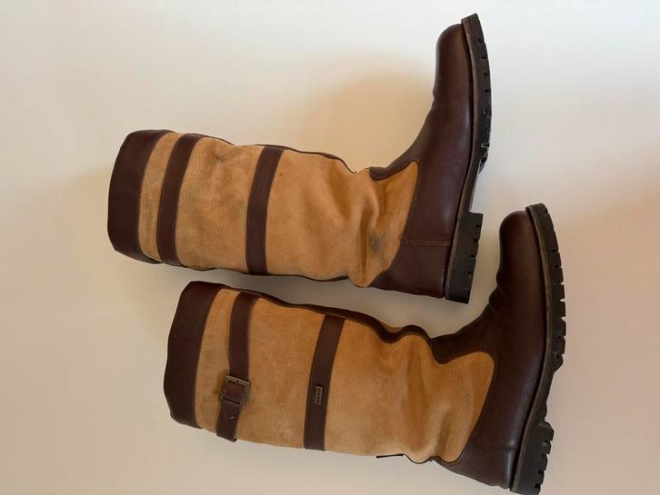 Human Nature,Stoere look, stoere Laarzen - Maat 41, Kleding | Dames, Schoenen, Zo goed als nieuw, Bruin, Verzenden