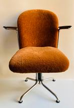 Gispen model 356 bureaustoel , jaren 60, Gebruikt, Oranje, Ophalen of Verzenden, Gispen