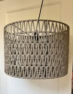Prachtige LABEL51 hanglamp Stripe in het beige katoen#loods5, Ophalen, 25 tot 50 cm, Beige, Rond