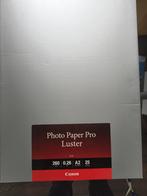 2 pakken Canon Photo Paper Pro Luster A2 - Fotopapier, Ophalen of Verzenden, Nieuw
