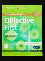 Cambridge English Objective First - 4th edition, Gelezen, Ophalen of Verzenden, Engels