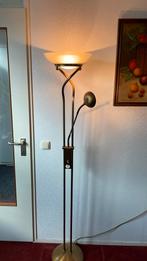 Staande lamp koper., Huis en Inrichting, Lampen | Vloerlampen, 150 tot 200 cm, Gebruikt, Ophalen of Verzenden