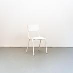 4 Zuiver Back to School stoelen stapelbaar Nieuw, Niet ingevuld, Wit, Niet ingevuld, Nieuw