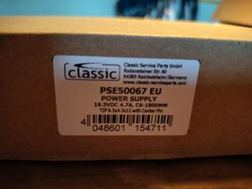 Classic PSE50067 voeding - o.a.Laptop /Monitor - 92W beschikbaar voor biedingen