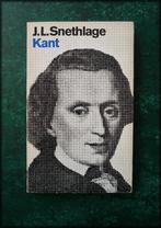 KANT - JL Snethlage - grote figuren uit heden en verleden, Verzenden, Zo goed als nieuw