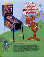 Rocky and Bullwinkle flipperkast, Flipperkast, Ophalen of Verzenden