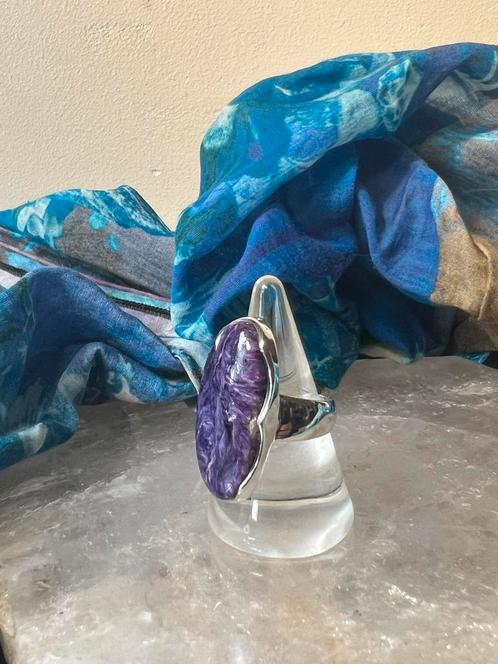 Charoiet beschermt intuïtie daadkracht uniek eyecatcher TIP, Sieraden, Tassen en Uiterlijk, Ringen, Nieuw, Dame of Heer, 19 tot 20