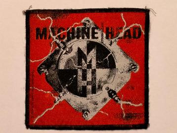 Machine Head rock hardrock logo patch kleding embleem  beschikbaar voor biedingen