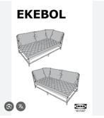 Ekebol bankje, Ophalen of Verzenden, Gebruikt, Tweepersoons, Minder dan 150 cm