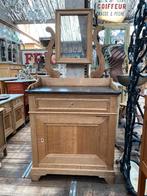 Landelijk Frans eiken kast badkamermeubel