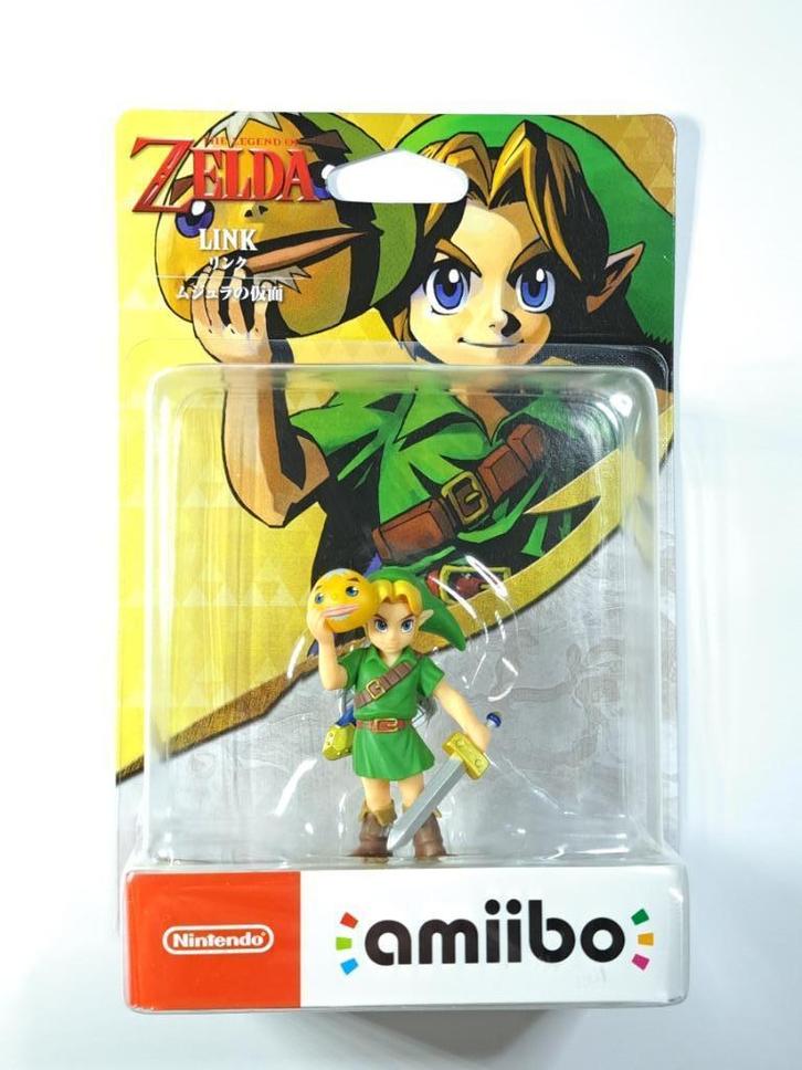 Nintendo Amiibo - Zelda - Link Majora's Mask - Nieuw, Verzamelen, Poppetjes en Figuurtjes, Nieuw, Verzenden