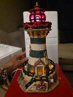 Kersthuisje kerstdecoratie vuurtoren Lemax, Diversen, Kerst, Ophalen of Verzenden