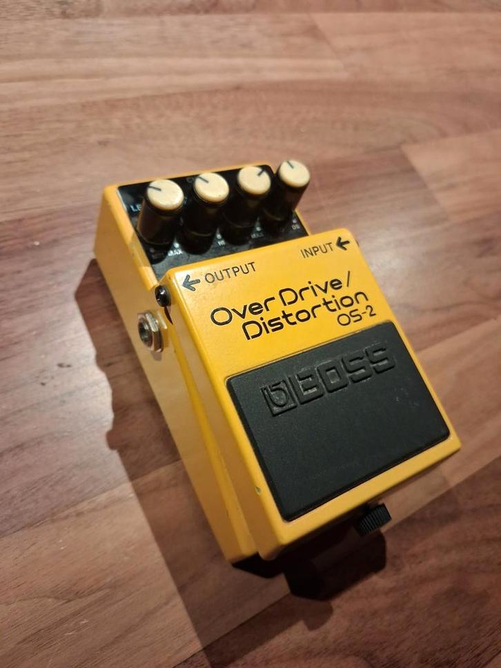 Boss OS-2 Overdrive/Distortion Pedaal, Muziek en Instrumenten, Effecten, Zo goed als nieuw, Distortion, Overdrive of Fuzz, Ophalen of Verzenden