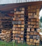 Eiken Balken, Planken, Staanders, Palen, Boomstamblad, Ophalen, Eiken, Nieuw, Balk