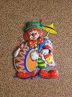 Carnaval Decoratie borden 6 stuks (2 grote, 4 kleine), Ophalen, Zo goed als nieuw