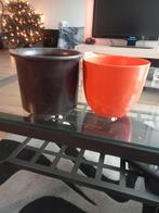 Vintage West Germany Bloempotten Set, Ophalen