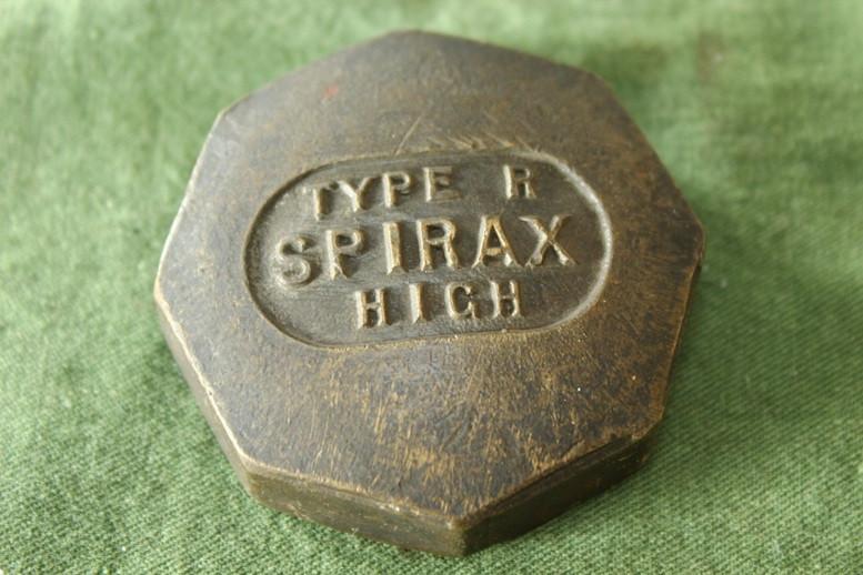 Spirax type R benzine kan dop brons petrol cap ? Shell ?, Ophalen of Verzenden, Gebruikt, Overige