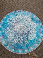 Rond Vloerkleed Blauw/Wit/Rood, Gebruikt, Ophalen, Rood, 100 tot 150 cm