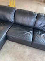 !!ACTIE!! Leren hoekbank en 3 zitter, gratis levering, 250 tot 300 cm, Verzenden, Hoekbank, Leer