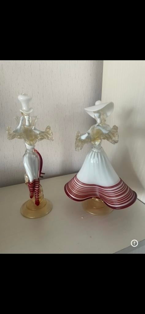 Telaso Glas Danspaar Figuren, Antiek en Kunst, Ophalen of Verzenden