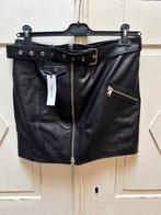 Imperfect €499 rok 38 echt leer biker skirt zwart nieuw, Kleding | Dames, Rokken, Ophalen of Verzenden, Zo goed als nieuw, Maat 38/40 (M)