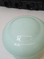 Thabur Vintage Mint Groene Glazen Lampenkap Bol - Jaren 30, Ophalen of Verzenden
