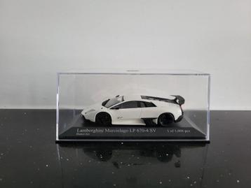 Minichamps 1/43 Lamborghini Murciélago LP670-4 SV wit beschikbaar voor biedingen