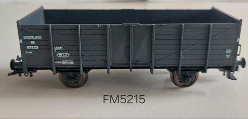 Fleischmann 5215 NL K, hogeboordwagon, NS, nr.52533, H0, Hobby en Vrije tijd, Modeltreinen | H0, Zo goed als nieuw, Wagon, Gelijkstroom