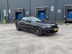 BMW 3-Serie e46 325ci Cabrio AUT, Auto's, Automaat, Achterwielaandrijving, Zwart, Cabriolet