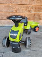 Claas trekker met kar, Kinderen en Baby's, Speelgoed | Buiten | Skelters, Ophalen, Gebruikt, Overige merken